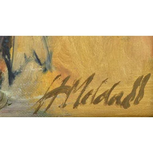 1988. Canvas, oil. 50x38 cm Anita Meldere.