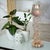 Contemporary Teresina Gold Ombre Candleholder- Short For Sale - Image 3 of 11