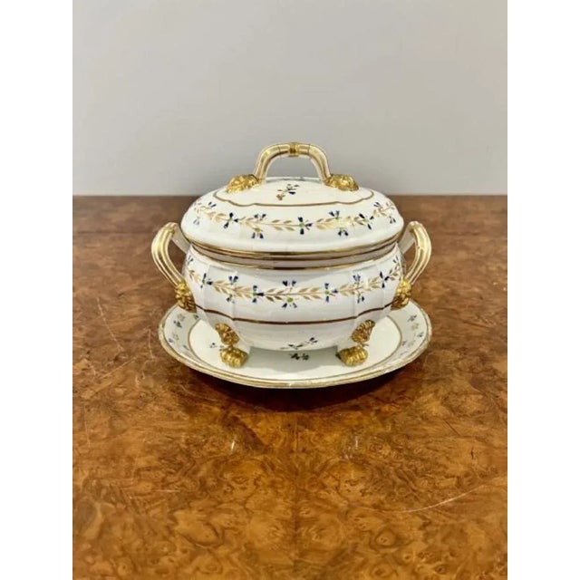 Outstanding quality early 19th century crown derby tureen and cover, outstanding quality early 19th century crown derby...