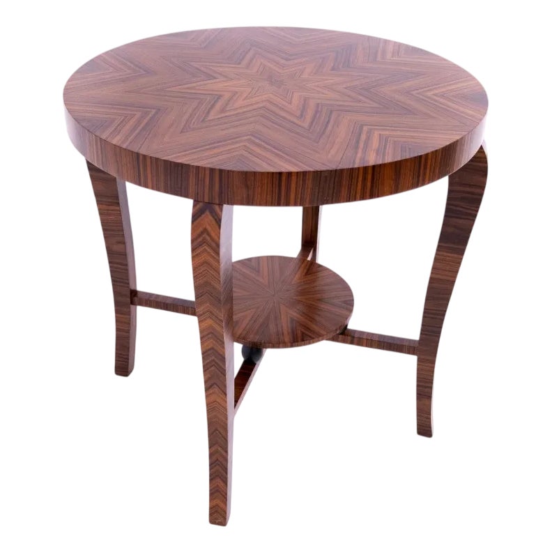 Polish Art Deco Coffee Table, 1950s | Chairish