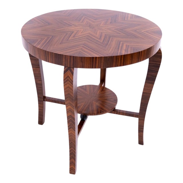 Polish Art Deco Coffee Table, 1950s For Sale