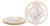 Faience Plates with Oriental Floral Pattern from Cauldon China, England, Set of 4 For Sale