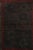 Vintage Balisht Tribal Rug, Black and Brown With Geometric Patterns - Rug & Kilim For Sale In New York - Image 6 of 9