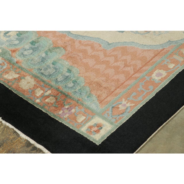 Traditional Title: Antique Chinese ‘Tree of Life’ Rug, Rare and Regal Floral Design - Rug & Kilim For Sale - Image 3 of 7