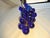 Cobalt Blue Murano Glass Drop Grape Cluster For Sale - Image 4 of 7