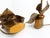Vintage French Hammered Brass Floral Lamps, 1970, Set of 2 For Sale - Image 11 of 12