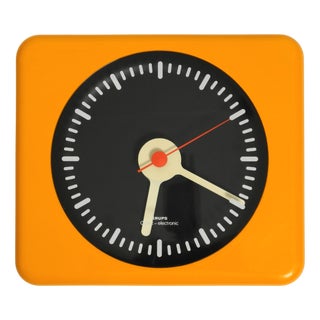 Space Age Wall Clock from Krups, 1970s For Sale