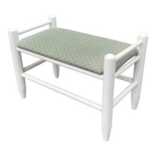 Pencil Leg Footstool For Sale