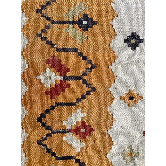 Textile Large Antique Transylvanian Kilim For Sale - Image 7 of 14