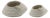 Round Porcelain Planter with Frog (Set of 2) For Sale