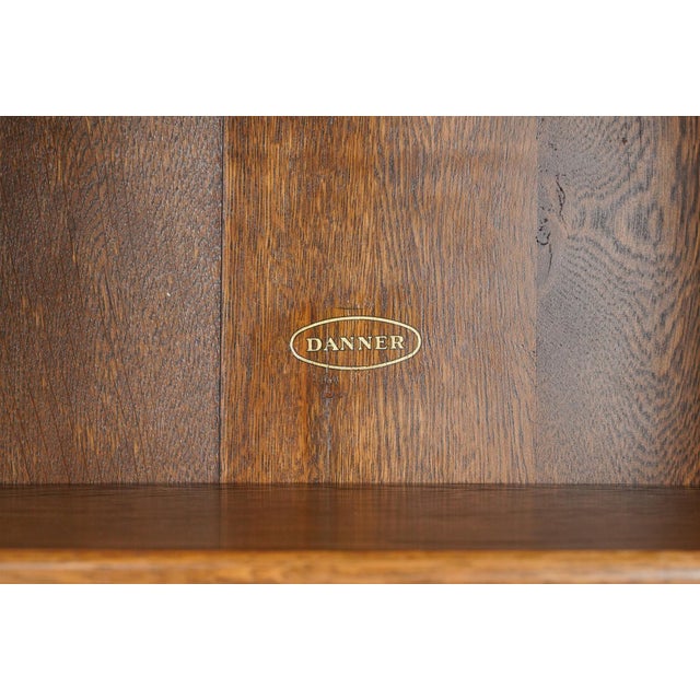 Antique Oak Danner Barrister Bookcase For Sale - Image 4 of 8