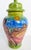 Light Green Juan Navarette Ceramic Hand-Painted Lidded Urn For Sale - Image 8 of 12