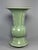 China Vintage‑Style Green Celadon Flared‑Rim Vase For Sale - Image 6 of 6