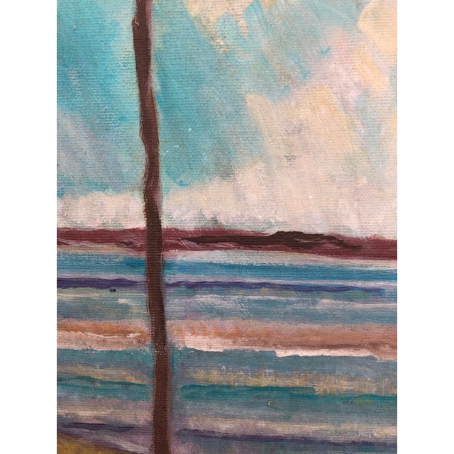 1970s Alfredo Vannotti, Solitude, 1978, Oil on Canvas, Framed For Sale - Image 5 of 10