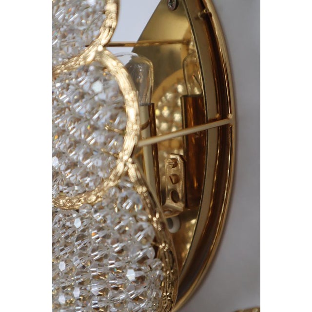 Golden Jewel Water Snail Wall Lights, 1960s, Set of 2 For Sale - Image 16 of 18