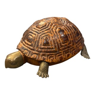 Sarried Ltd. Mid Century Turtle Tortoise For Sale