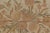 Handmade in wool, this antique hooked rug measures 8x11, circa 1920-1930. The design features a central floral bouquet...