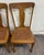 Arts & Crafts Antique Mission Arts and Crafts Tiger Oak Dining Chairs - Pair For Sale - Image 3 of 11