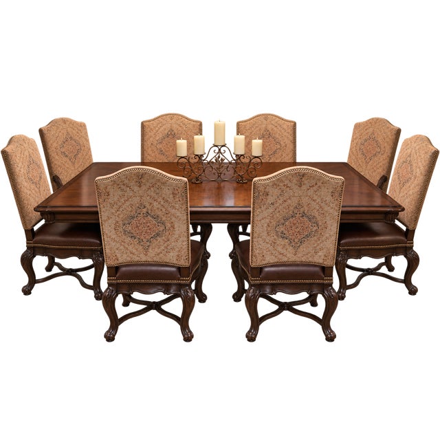 Brown Thomasville Hills of Tuscany Dining Chairs For Sale - Image 8 of 8