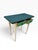 1950s Blue Formica Side Table, France, 1950s For Sale - Image 5 of 10