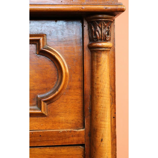 Chest of Drawers in Walnut For Sale - Image 10 of 11