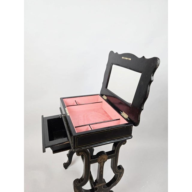 Wood Napoleon III Sewing Box For Sale - Image 7 of 15