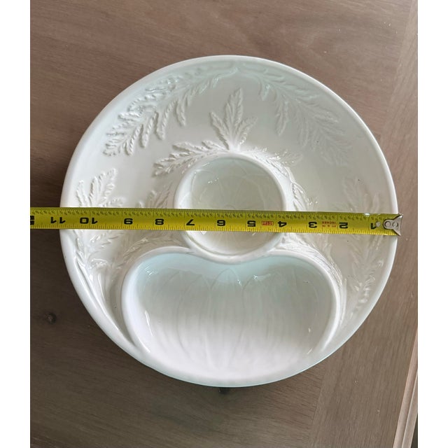 White Bordallo Penheiro Artichoke Platter For Sale - Image 9 of 12