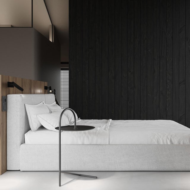 Melt - Black Round Coffee Table For Sale - Image 6 of 10