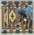 Dark Green Vintage 1995 Set of Signature Handpainted Earthtones “Kokopelli” Decorative Tiles For Sale - Image 8 of 12