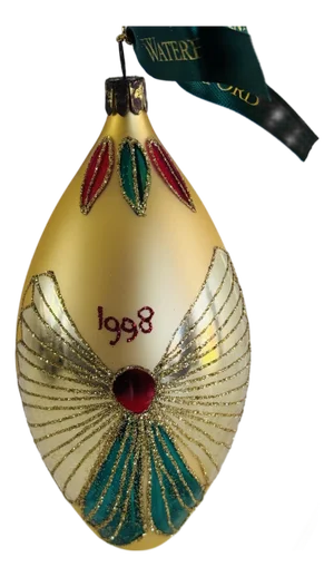 Waterford 1998 Annual Ornament Series - Happiness Ornament W/ Box