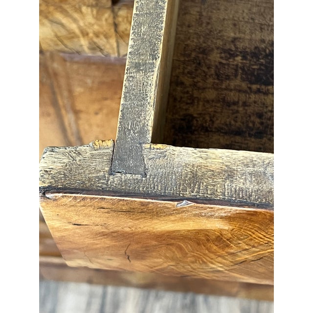 Wood Antique French Biedermeier Fruitwood Buffet C. Mid 19th Century For Sale - Image 7 of 13