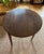 English 18th Century Georgian English Elm Cricket Table With Scalloped Apron For Sale - Image 3 of 11