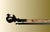 Vintage Balinese Carved Fruitwood and Bamboo Fabric / Tapestry Wall Hanger, Indonesia For Sale - Image 9 of 9