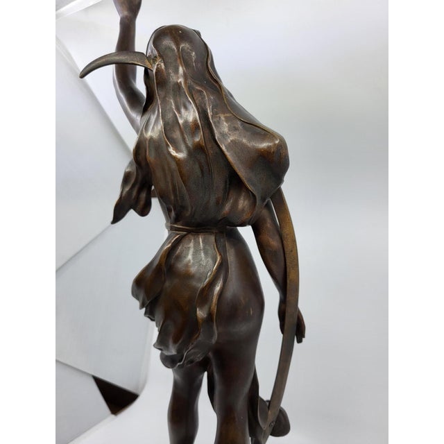 A very large bronze sculpture by Henri Louis Levasseur. It is an allegory of the "Evening Star" (the traditional name...