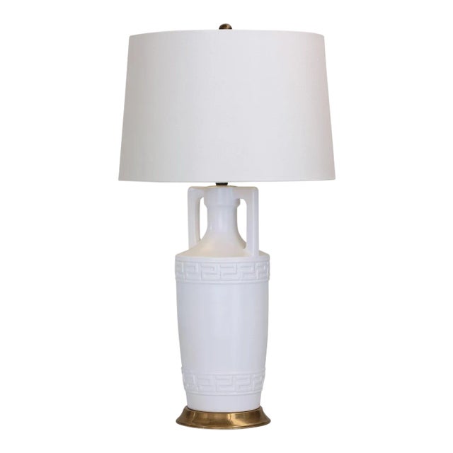 Regency White Lamp For Sale