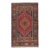 Hand - Knotted Red Turkish Carpet 3'7" X 5'5" For Sale