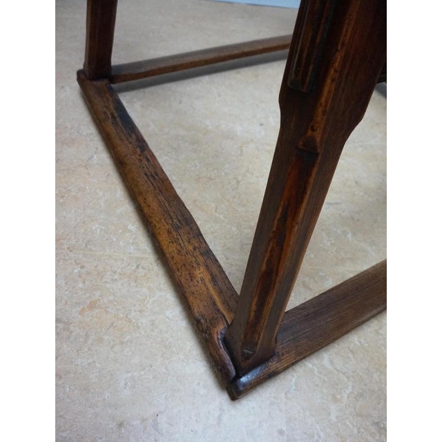 Antique Rustic European Bankers Table, 1800s For Sale - Image 6 of 18