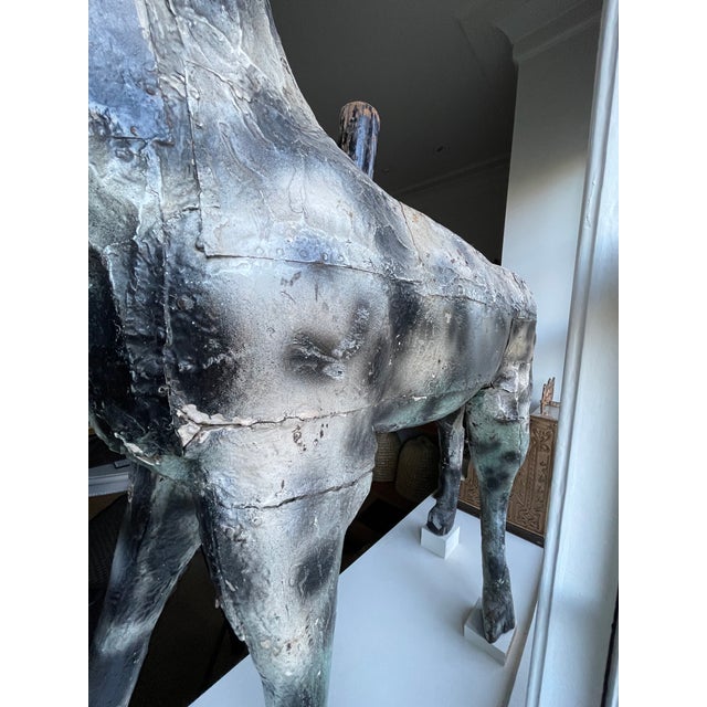 Antique French Carousel Dog, Circa 1890 For Sale - Image 15 of 18