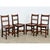Early 18th Century English Set of Four Georgian Period Oak Dining Chairs For Sale In Baton Rouge - Image 6 of 11