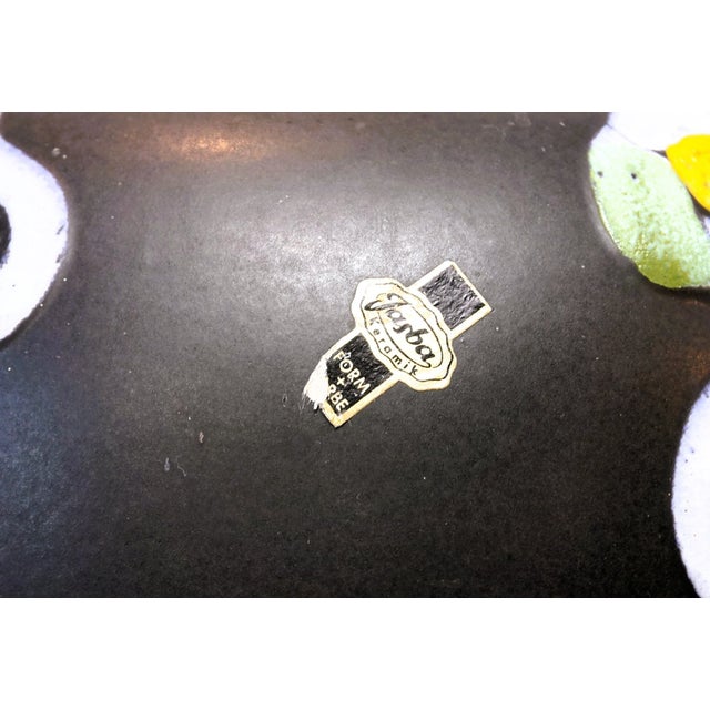 Form + Farbe Floor Vase by Jasba Keramik, West Germany, 1960s For Sale - Image 6 of 7