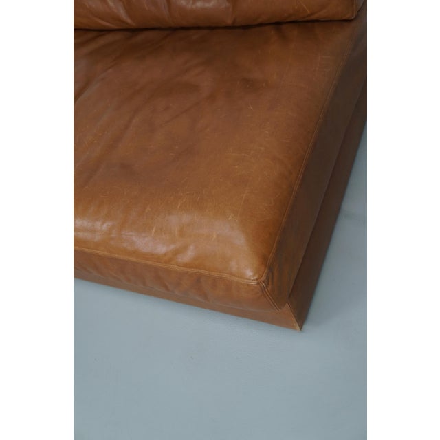 Brown DS 76 Lounge Chair or Daybed in Cognac Leather from de Sede, Switzerland, 1970s For Sale - Image 8 of 17