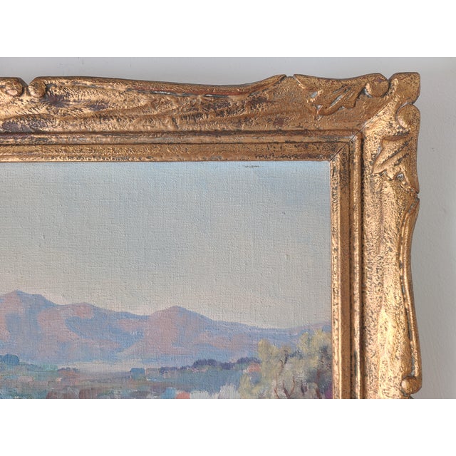 Norman Hart 1940s Palm Springs California Desert Oil Painting For Sale - Image 10 of 16