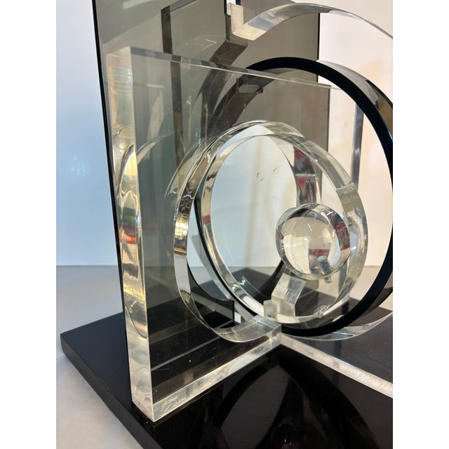 Mid-Century Modern 1970s Miriam Blanc Lucite Sculpture For Sale - Image 3 of 11