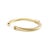 David Yurman David Yurman Cablespira X 14k Yellow Gold 6mm Ct Diamond Cuff Bangle Bracelet For Sale - Image 4 of 8