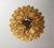 Mid-Century Modern Vintage Italian Murano Chandelier with Caramel Glass Petals in the style of Mazzega, 1990 For Sale - Image 3 of 17