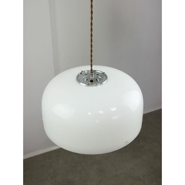 Italian White Medusa Pendant Lamp by Luigi Massoni for Guzzini, 1970s For Sale - Image 10 of 17