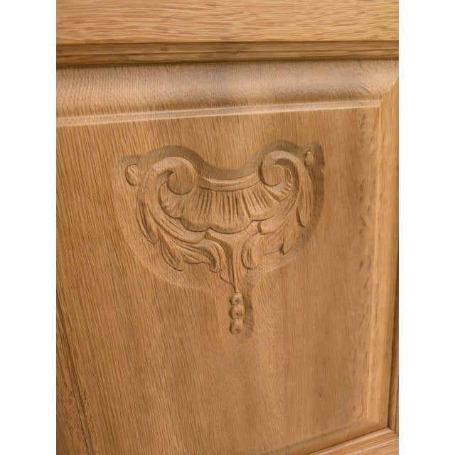 TV Cabinet with Movable Top in Oak Wood For Sale - Image 4 of 18