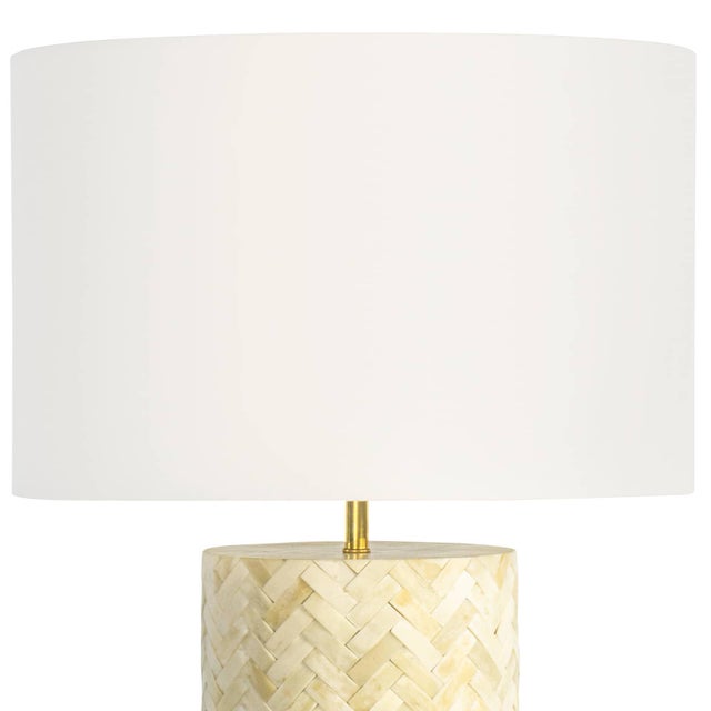 Not Yet Made - Made To Order Regina Andrew Trellis Bone Table Lamp For Sale - Image 5 of 6