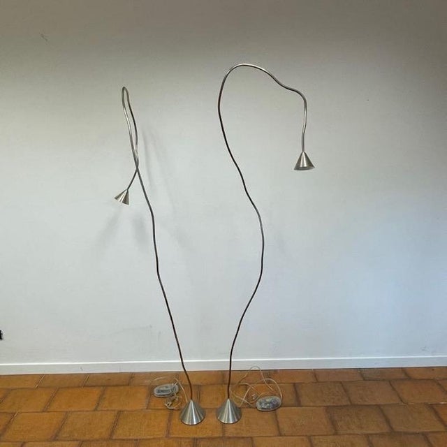 Pallucco Papiro Floor Lamps by Sergio Calatroni for Pallucco, 1989 For Sale - Image 4 of 7