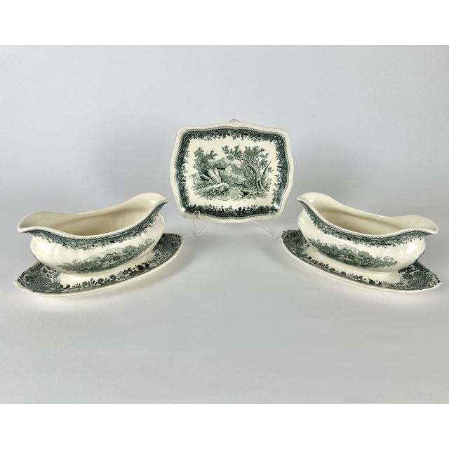 Cream Gravy/Saucer Bowls and Serving Dish from Villeroy & Boch, 1970, Set of 3 For Sale - Image 8 of 8